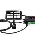 11-Gang LED Push Button Switch Panel For Offroad Vehicles And Emergency Lighting on white background