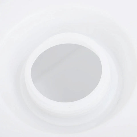 Close-up of inlet opening on 18 Gallon RV Water Tank For Fresh Water Storage And Transport Durable LLDPE Holding Tank