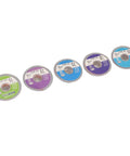 Desoldering Wick Set for PCB Repair Copper Desoldering Braid Five Piece with 1.5m Length Assorted Widths colored labels
