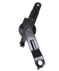 Black metal Left Driver Side Hood Hinge Spring for GM Vehicles replaces 15035591 15705115, restores hood open close pivot point.