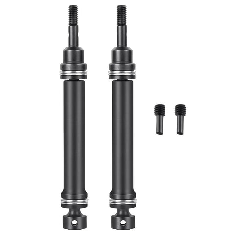 Hard Steel CVD Drive Shafts Set For One Sixteenth TRX E Revo Summit RC Beefed Up Front And Rear Axles Upgrade Ultra Durable