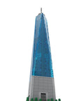 World Trade Center Building Blocks Set Scale 1 To 800 Collectible Architecture Model For Display 3153 Premium Pieces Authorized SPBrix Design Great Gift For Building Fans And Collectors, ABS plastic model