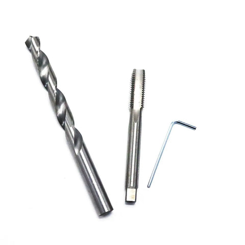 30 Piece Stainless Steel Thread Repair Kit M10 X 1.5 Includes Wire Inserts And Twist Drill Bits Wrench Thread Taps And Breaking Pin Tool For Auto Repair On Cars And Trucks.