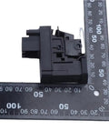 Solid Electric Parking Brake Actuator Switch Replacement Button Fits Audi A6 C7 2011 Through 2018 shows side view with measuring ruler.
