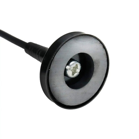 Close-up view of the Universal Magnetic Base Decorative Car Antenna For Roof Mounts No Wire Needed Easy Tool Free Install With Strong Magnetic Grip