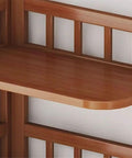 Corner Triangle Bookshelf For Living Room Wall Cabinets Space Saving Storage Shelves Bookcase For Home Office Durable Thick Panel Construction