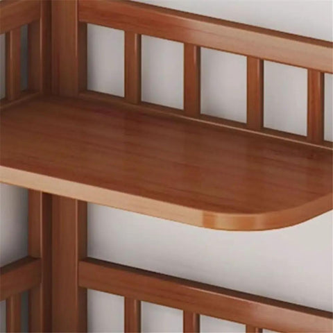 Corner Triangle Bookshelf For Living Room Wall Cabinets Space Saving Storage Shelves Bookcase For Home Office Durable Thick Panel Construction