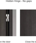 Thickened Internal Door Hinges For Cabinets And Doors By NOVOCE 180 Degree Concealed Folding Butt Hinges Open and Closed View