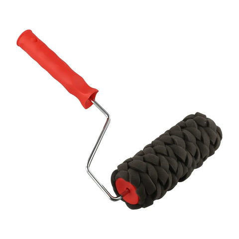 Top Shelf Textured Stone Finish Paint Roller With Sturdy Grip Handle And Super High Absorption Sponge Cover for smooth decor upgrades.