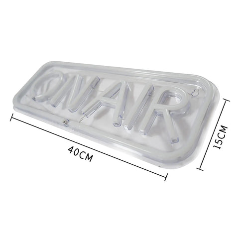 Live On Air Neon Sign For Streamers And Gamers USB Powered LED Studio Decor Lights Perfect For YouTube Twitch 40x15cm size