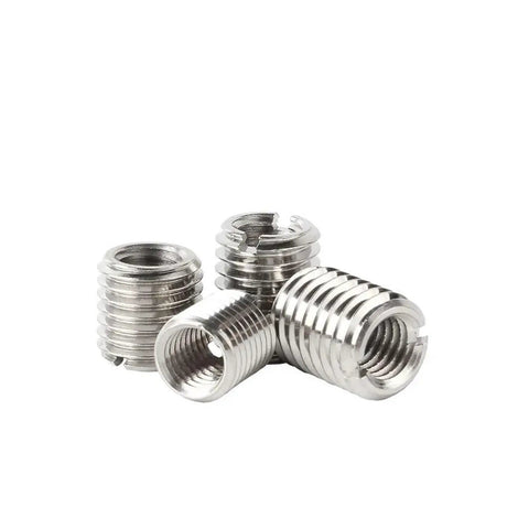 Real Talk Self Tapping Threaded Inserts Kit M2 M2.5 M3 M4 M5 M6 M8 M10 M12 Stainless Steel for Strengthening Threads in Plastic Aluminum and Copper The Go To Fix for Quick DIY Repairs, stainless steel inserts