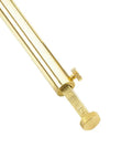 Adjustable Brass Powder Measure For Muzzleloading With Static Free Construction And Swivel Funnel Delivers About 120 Grains Of Black Powder