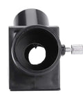 Close-up of 45 Degree Telescope Eyepiece Diagonal Prism for Refracting Telescopes 0.96 Inch 24.3mm Erecting Mirror showing cavity