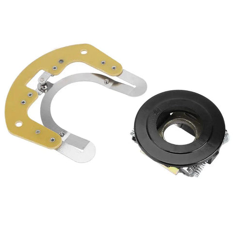 Single Phase Centrifugal Switch Component For Motors Size 22 Hole Diameter Heavy Duty Fit For Two And Four Stage Stitching Machinery And Industrial Equipment Pro-Grade Electrical Motor Part, black and metal