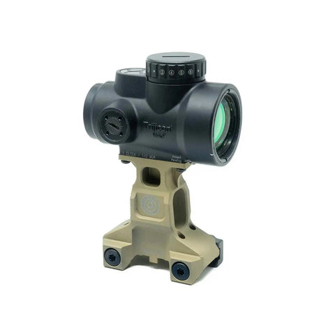 Lerna Mount Kit For MRO Optic Black Tactical Picatinny Rail Mounts, Lightweight Aluminum, Durable Construction, Includes Hardware For Quick Install