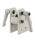 Left And Right 90 Degree Double Pivot Bracket Kit With L Handles For 15 Series Aluminum Framing on white background