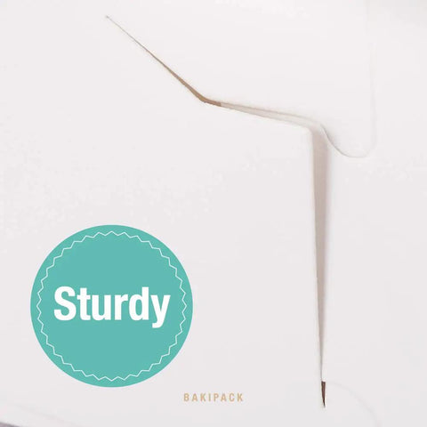 Snag This Fresh Stack Of Twenty Five White Bakery Boxes With Clear Display Window Slick Six By Six By Four Inch Pastry Cases For Small Cakes Cupcakes Donuts And Sweet Treats Packing