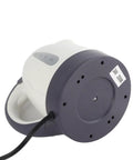 24V Car Kettle 1000ML Electric Water Heater 304 Stainless Steel Rapid Heating Pot top view showing handle and power details.