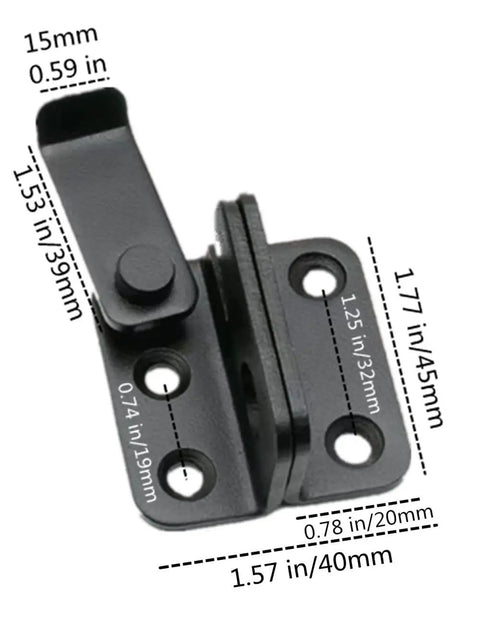 2 Pack Heavy Duty Stainless Steel Flip Latches Lockable Bolt Latch For Pet Gate Cabinets Furniture Wardrobe And Windows