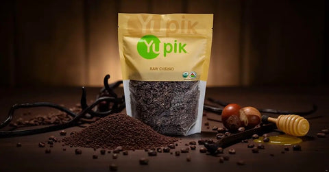 Organic Raw Cacao Nibs Pack Of Six 2.2 Lb Each Gluten Free Kosher Non GMO Vegan No Sugar Added No Additives Rich Cacao Flavor bag