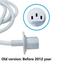 Replacement US Plug Extension Cable for Apple iMac G5 20 Inch 21.5 Inch 24 Inch and 27 Inch Power Supply Cord White Finish