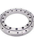 No Nonsense Cross Roller Bearing For Rotary Joints And CNC Machine Tables Smooth Rotation Killer Performance Heavy Duty Industrial Workhorse 130X205X25.4 Xsu080168 Model with precision holes and smooth finish.