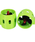 Beefed Up Underwater Jet Thruster For DIY RC Boats And Submarines, 12V To 24V 20A Power, 4 Blade Prop, CW CCW Rotation, green design