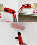 Multi Angle Paint Tool Clamp With 180 Degree Rotating Holder showing vertical and horizontal brush positions
