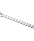 Three Quarter Inch Drive Extension Bar, Sixteen Inch Length, Chrome Vanadium Steel Construction, Nickel Chrome Plated For Long Lasting Protection, Heavy Duty Design Delivers Extra Clearance In Tight Hard To Reach Spots.