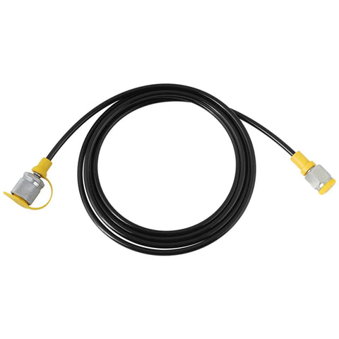 Heavy Duty Hydraulic Pressure Test Hose With Nylon Lining And Polyurethane Jacket From M16x2 To 1/4 Inch Female, 2m And 6ft Long