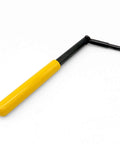 Clip Bender T Post Fence Clip Tool With Bright Yellow Grip Made In USA Steel Construction Black Oxide Finish Prevents Rust