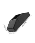 Carbon Steel Fence Pad For Warehouse Protection With Tool Free Install, Heavy Duty Fence Pad To Guard Equipment In Industrial And Storage Settings, Rugged, Easy To Fit, Lightweight Yet Durable, Versatile Fence Padding Solution, black 19x8.5x5.5 cm