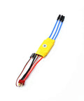 All In One Brushless Motor And 30A ESC Kit For RC Planes And Helis With T Plug And Banana Connectors 1400KV, yellow ESC unit detail
