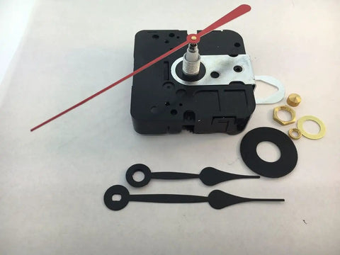 Easy Install Replacement Clock Hand Set For Battery Movement With Five Eighths Inch Shaft Fits One Quarter Inch Dial DIY Clock Kit