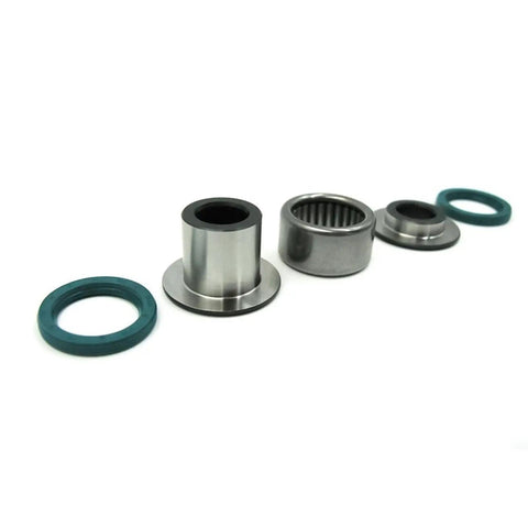 Top Notch Rear Shock Lower Needle Roller Bearing Oil Seal Kit Upgrade Your Ride To Crush Gnarly Trails With Ease On Kx250f Kx450f Klx450r Motorcycles Today Right Now While Keeping Things Clean Dry And Sealed Tight Perfectly. metal bearing and oil seal kit