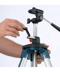Adjusting the Lightweight Heavy Duty Aluminum Elevator Tripod With Precise Centimeter And Millimeter And Feet And Inches Graduations
