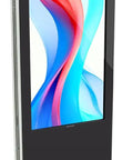 Kick Up Your Digital Vibes With This Dual Side Interactive Touch Screen Kiosk featuring a sleek design and vibrant display.
