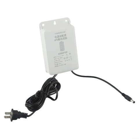 Reliable Mini Ups With 6000 Mah Battery Backup For Wifi Routers Modems And Security Cameras 12 Volt 2 Amp Power Supply with AC plug and cord.