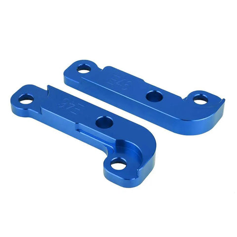 Drift Lock Adapter Kit For E46 M3 Boosts Front Steering Angle By 25 Percent For Wider Turns And More Control CNC Machined Blue Upgrade