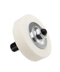 Total Game Changer Electric Drill To Grinding Wheel Adapter Kit With Slick Abrasive Converter And No Sweat Ratcheting Wrench Set, white polishing wheel.