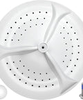 2026 Upgraded Washer Washplate With Center Cover Replacement for Front Load Washers Easy Install Durable Nylon Construction Includes Cap And Screw Replaces W10834890 W10609476 AP5956378 3452757 PS10064549, white nylon washplate with screw