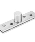 Stainless Steel Revolving Door Hinge 360 Degree Pivot For Cabinets And Kitchen Doors Beefy Durable Built To Last With Brushed Finish
