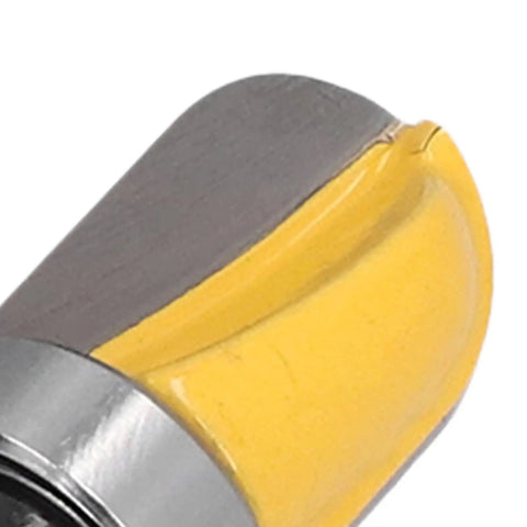 Rugged Round Nose Bit Made From Hardened Carbon Steel With PTFE Coating showing close-up detail for CNC wood cutting.
