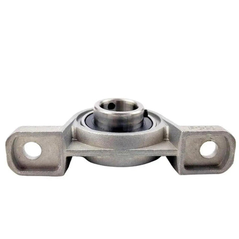 Heavy Duty Spherical Roller Bearing Housing With Zinc Alloy Construction And Rubber Seals For Low Friction Performance, front view of pillow block housing.