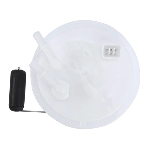 Dead On Fit Electric Fuel Pump Module Assembly For Subaru Impreza 2012 To 2014 And Crosstrek 2013 To 2014 2.0L H4 Gas Engine top view of white fuel pump module.