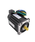 80Mm Electric Servo Closed Loop Encoder Motor 24V 48V DC BLDC High Torque 400W 1500RPM 2.5Nm for CNC and 3D printers, front view