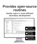Computer screen showing open-source routines for LoRa 2.4G Offline OLED SX1281 Test Board With SPI Wireless RF Module PA And LNA