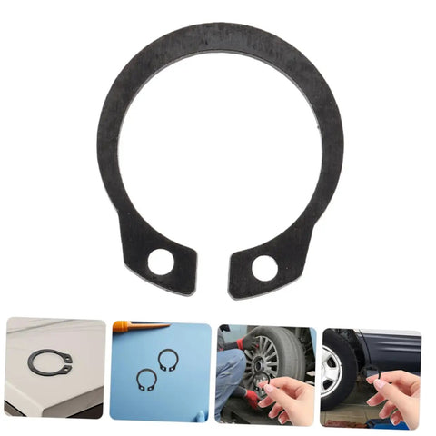 Two Pack Hydraulic Jack Circlip Retaining Snap Ring Set For External Circlips Easy Install Durable Steel Construction Portable Jack Stands