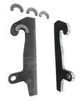 1 Pair Blank 418 Quick Attachments For Loader Mounts With 4 Wear Ears For Top Hook Built Tough Made In The USA Durable CNC Cut Steel