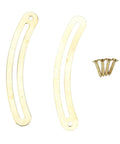 Rotatable Folding Lid Support Hinges With Soft Close For Wooden Boxes And Jewelry Cases Dope Iron Hardware With Mounting Screws Antique Bronze Finish
